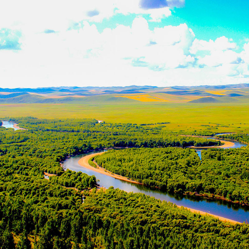 呼倫貝爾草原邊境自由行5日包車游