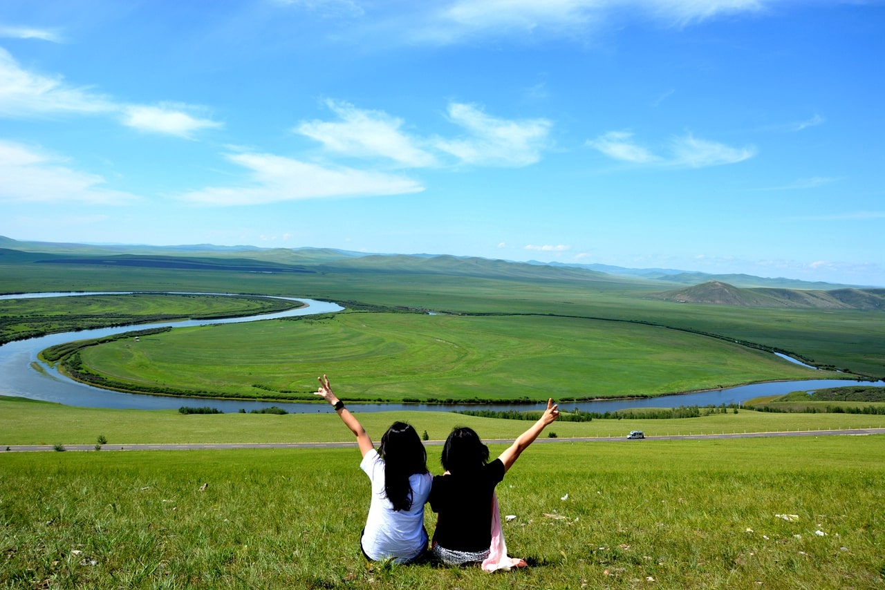 呼倫貝爾烏蘭山太極圖