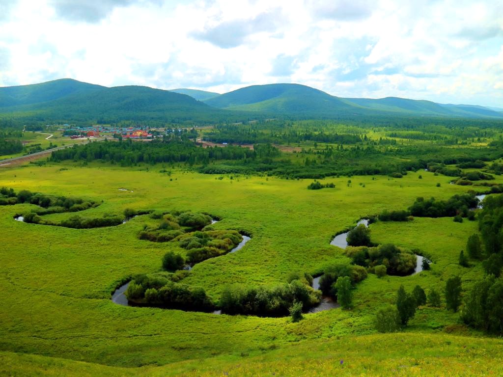 漠河九曲十八灣