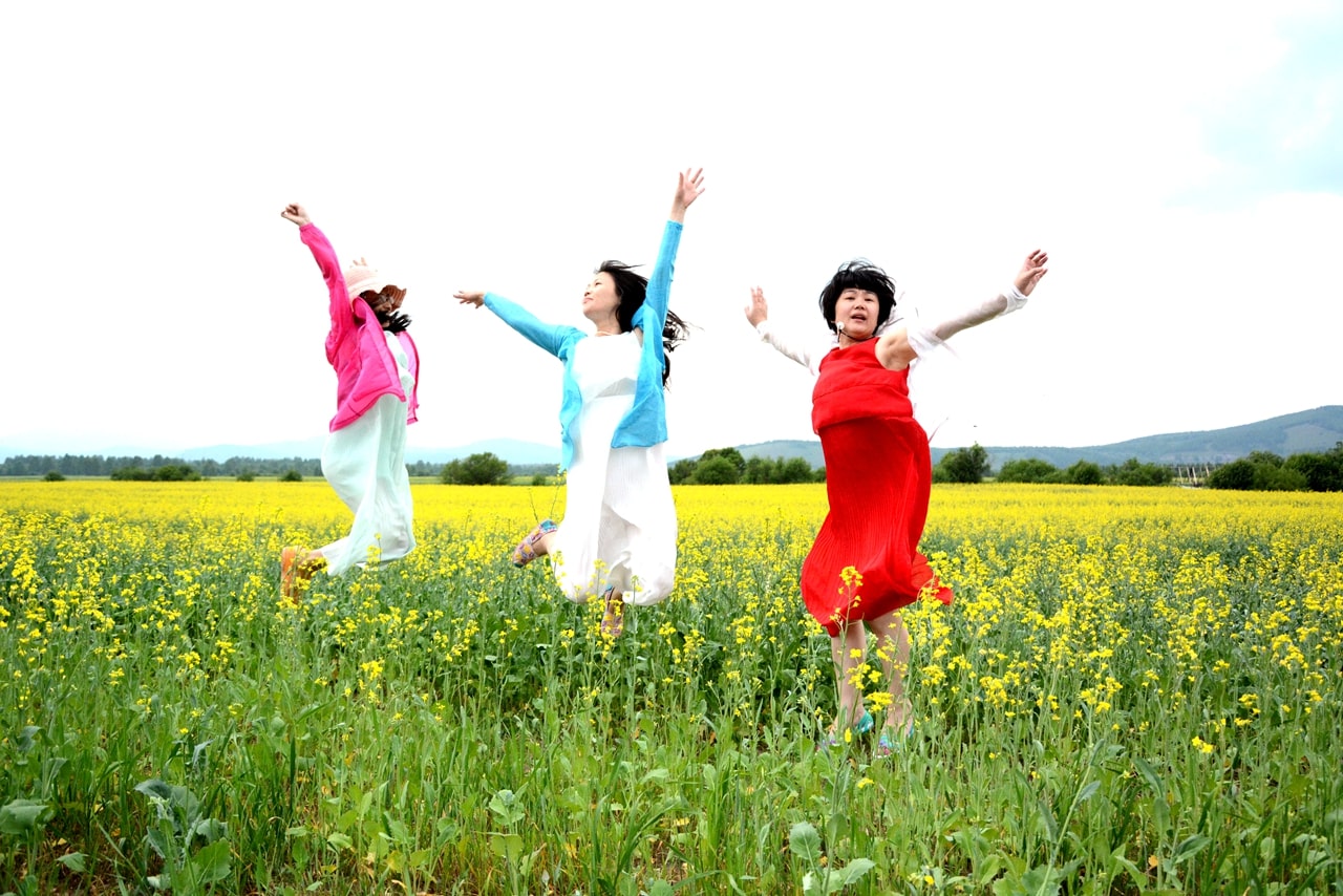 呼倫貝爾油菜花海