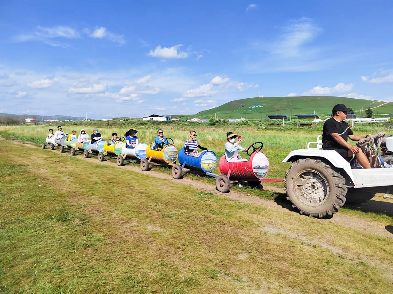 呼倫貝爾草原小火車